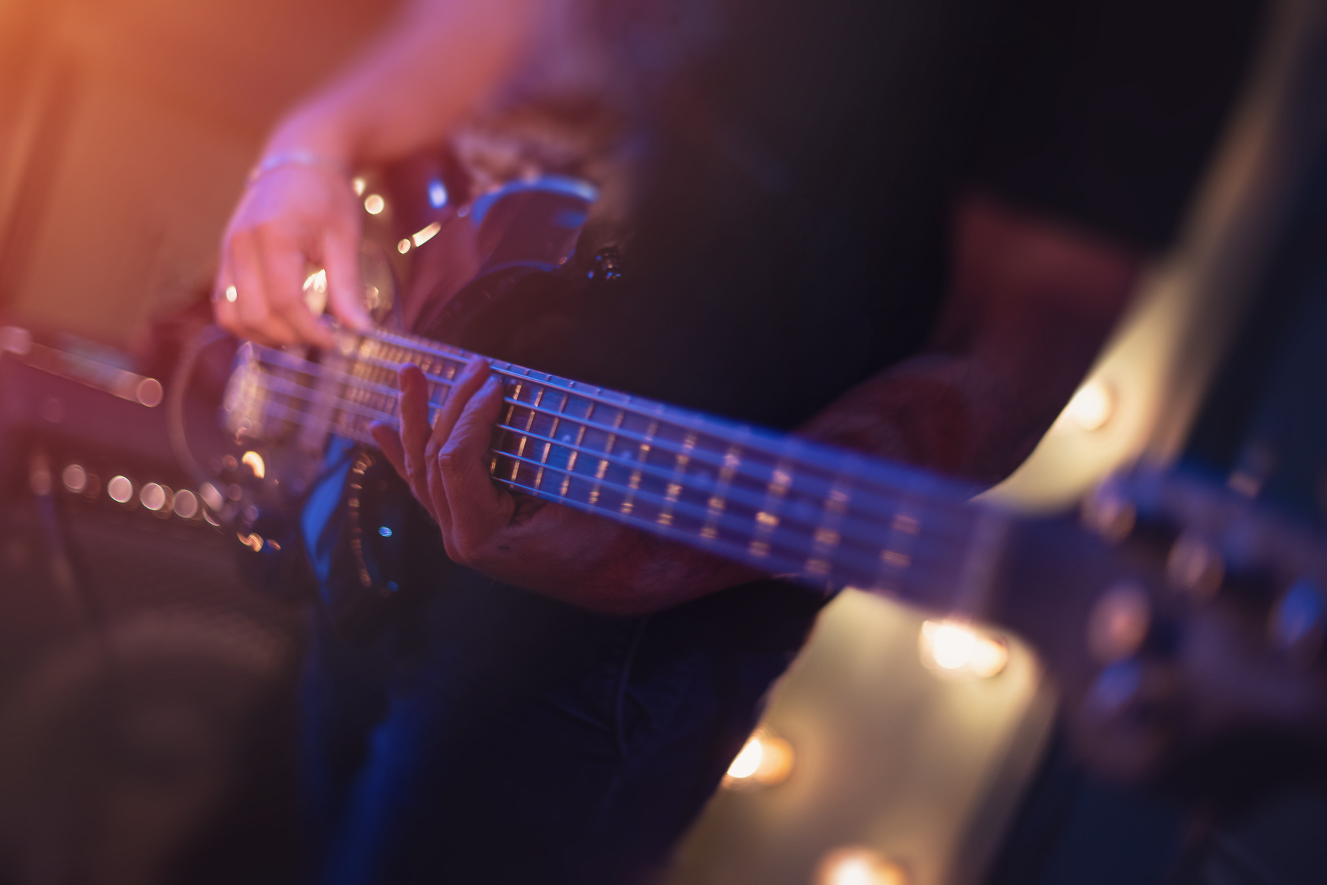 The Artist Plays the Guitar